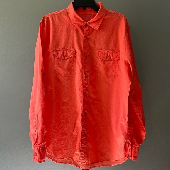 Calvin Klein Slim Roll-up Shirt - Picture 1 of 7